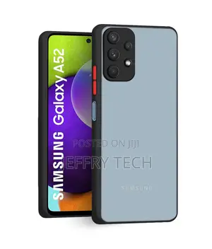 Samsung A52 / A52s 5G Back Cover Smoke Case | Camera Bump Pr