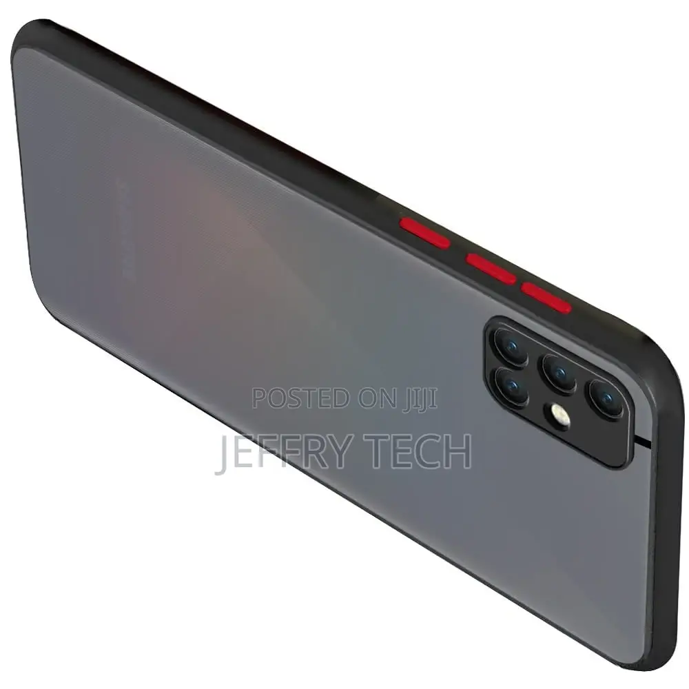 Samsung Galaxy A51 Back Case Cover | Smoked Matte Back | 360