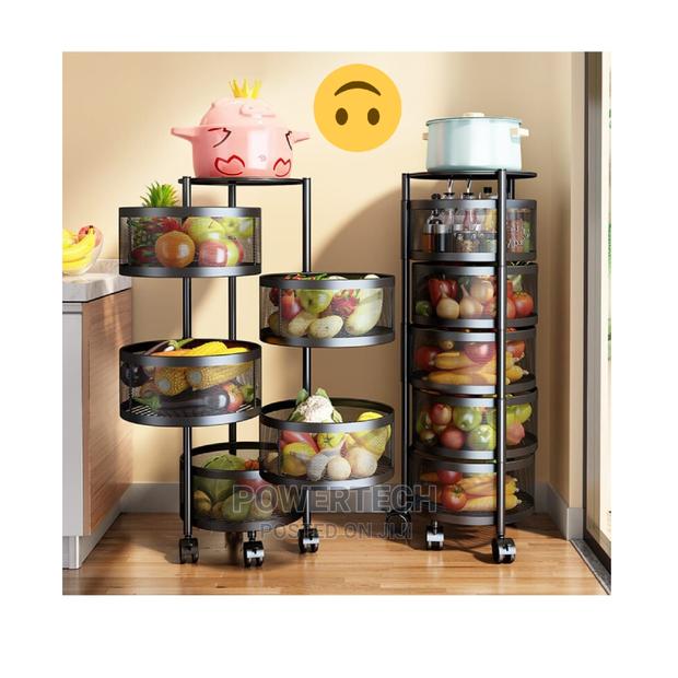 Fruit Rack With Wheels - main view