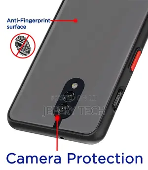 Oneplus 7 Back Cover | Hybrid Smoked Back | Full Camera Prot