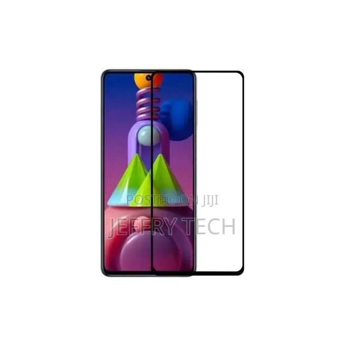 Samsung GALAXY M31S Full Glue 9D Tempered Glass Protector