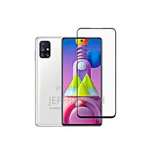 Samsung GALAXY M31S Full Glue 9D Tempered Glass Protector
