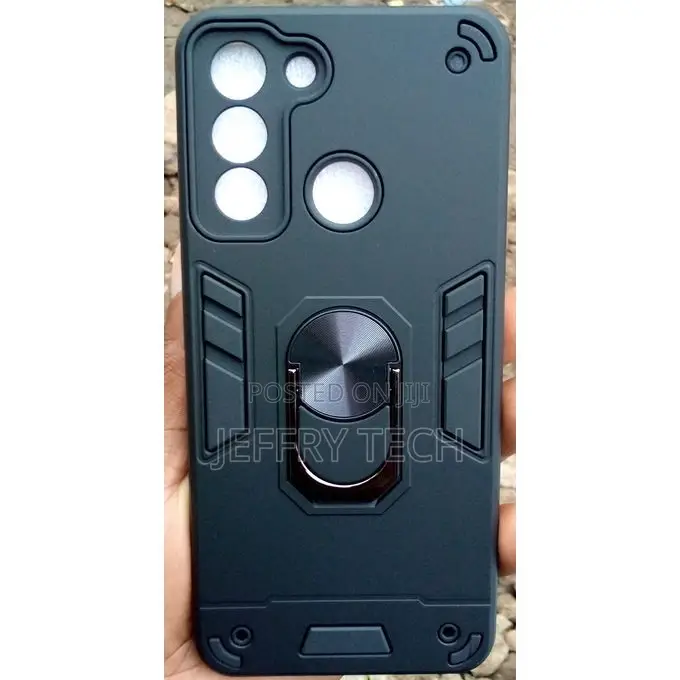 Generic Heavy Duty Ring Case Tecno Spark 8c