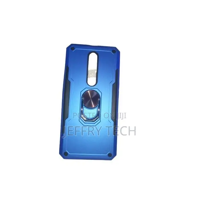 Ring Cover Phone Case for Oppo F11 Pro Blue