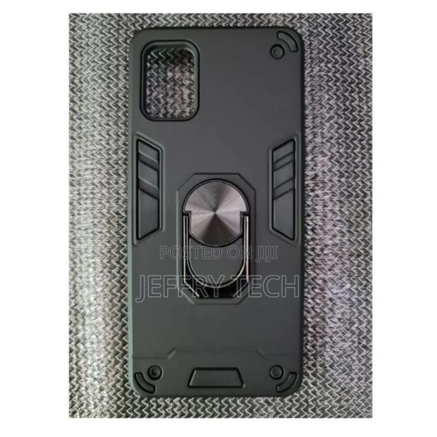 Samsung Galaxy A31 Ring Amor Case Black - main view