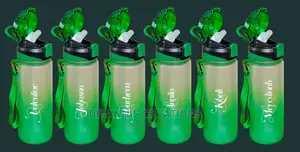 Green Plastic Water Bottle