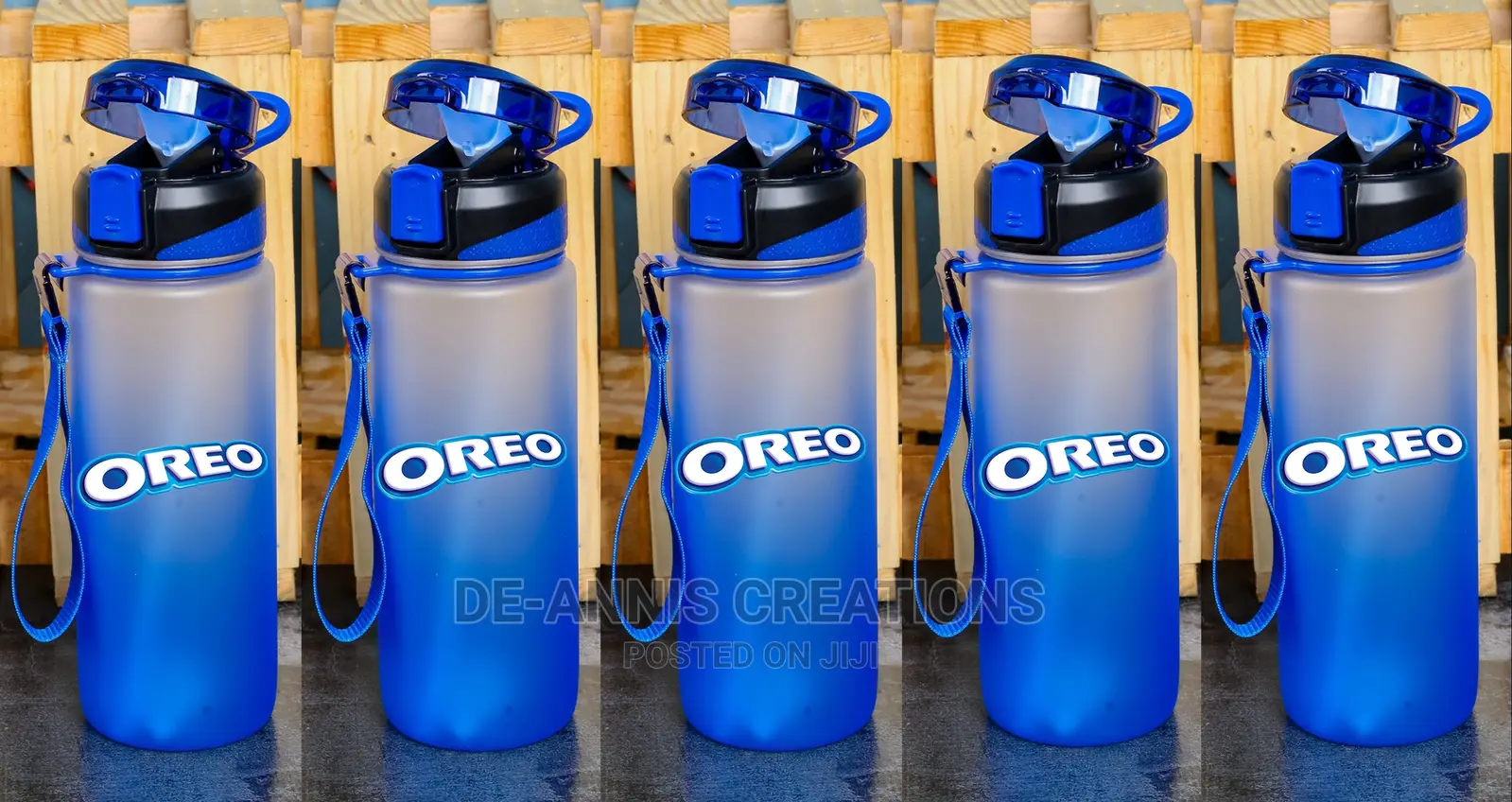 GP Plastic Water Bottle Blue