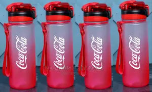 750ml Plastic Red Water Bottle