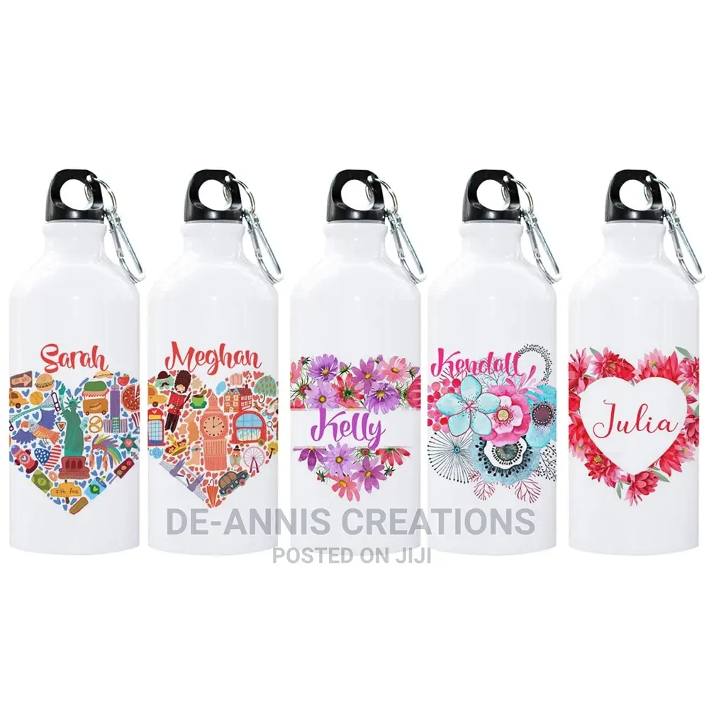 White Water Bottle Branded