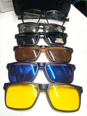 5 in 1 Magnetic Polarized Clip on Sunglasses - thumbnail 2