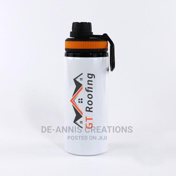 Orange Ring Water Bottle - main view
