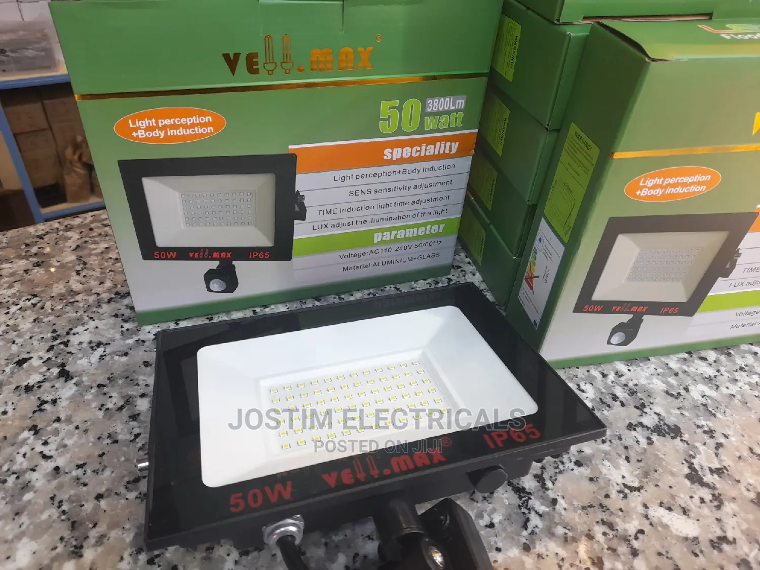 50w Sensor Led Flood Light