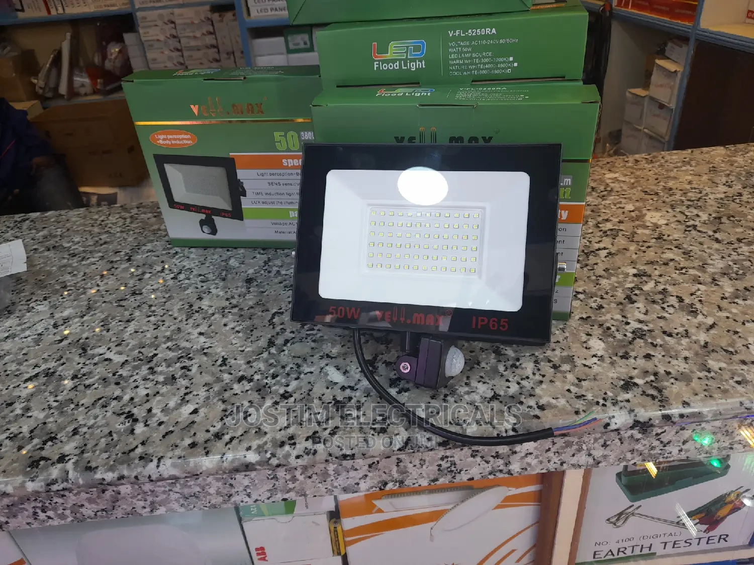 50w Sensor Led Flood Light