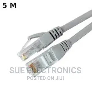 Utp Cat5/6 Rj45 Ethernet Cable 5meter