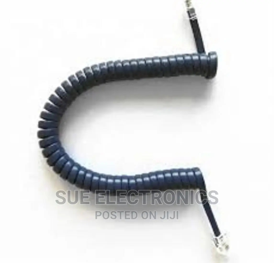 3meter High Quality Rj11 Spiral Telephone Cable Cat 3 C