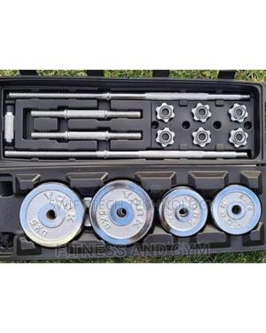 50kg Chrome Dumbells Àvailable - thumbnail 2