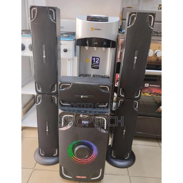3.1ch Sayona Sht-1302bt Tall Boy Multimedia Home Theater.