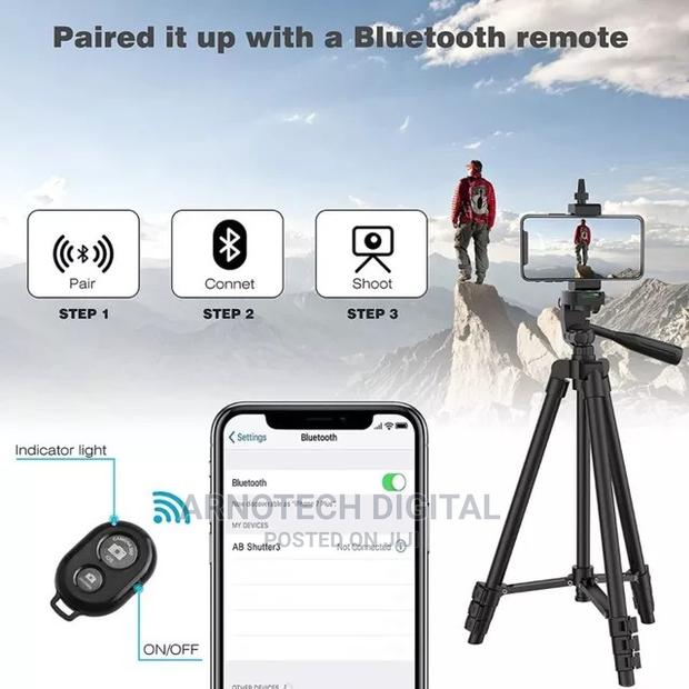 Youtube Tiktok Vlogging Kit With Stand + Mic + Led Light - main view