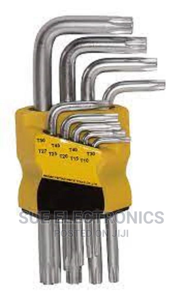 Key Set 9 Pieces Star Allen Key Set With Hole 9 Pieces - main view