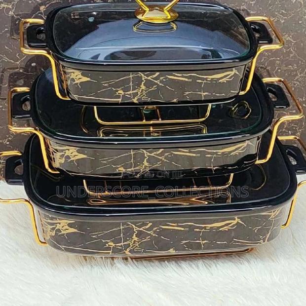 Ceramic Cheffing/ Serving Dishes - main view