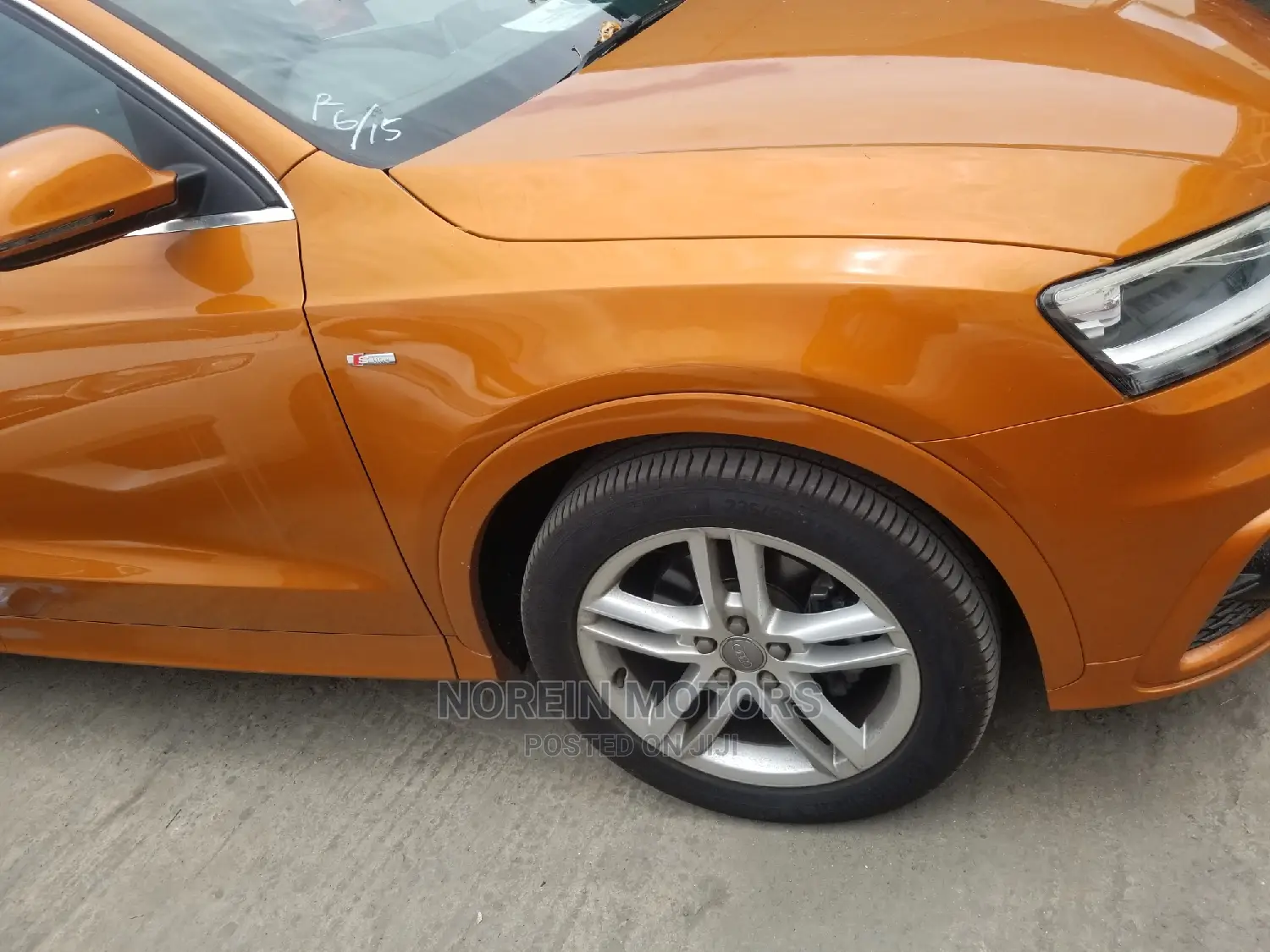 Audi Q3 2.5 TFSI RS Quattro 2015 Orange