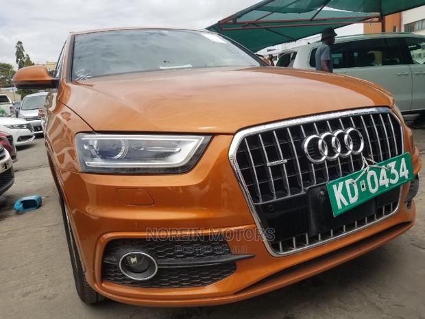 Audi Q3 2.5 TFSI RS Quattro 2015 Orange - main view