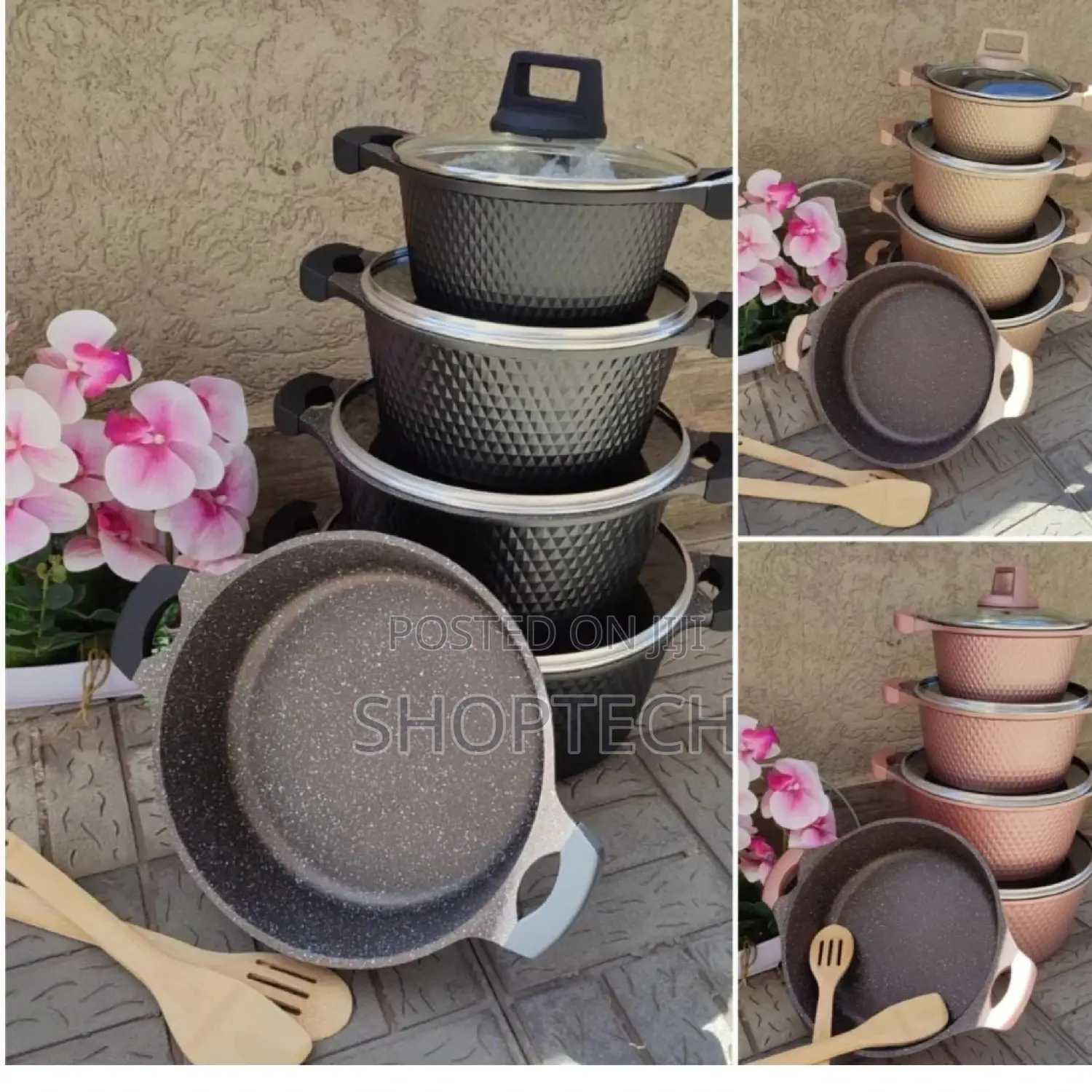 12pieces Unique Cookware Sets.