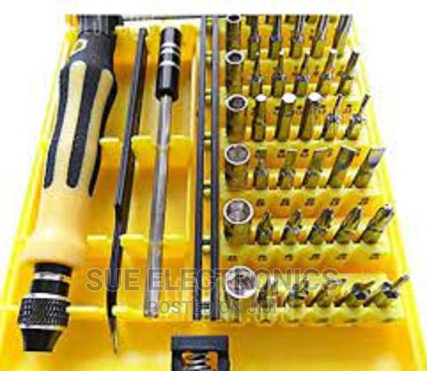 45 in 1 Magnetic Screwdriver Tweezer Repair Tool Set Jk 6089