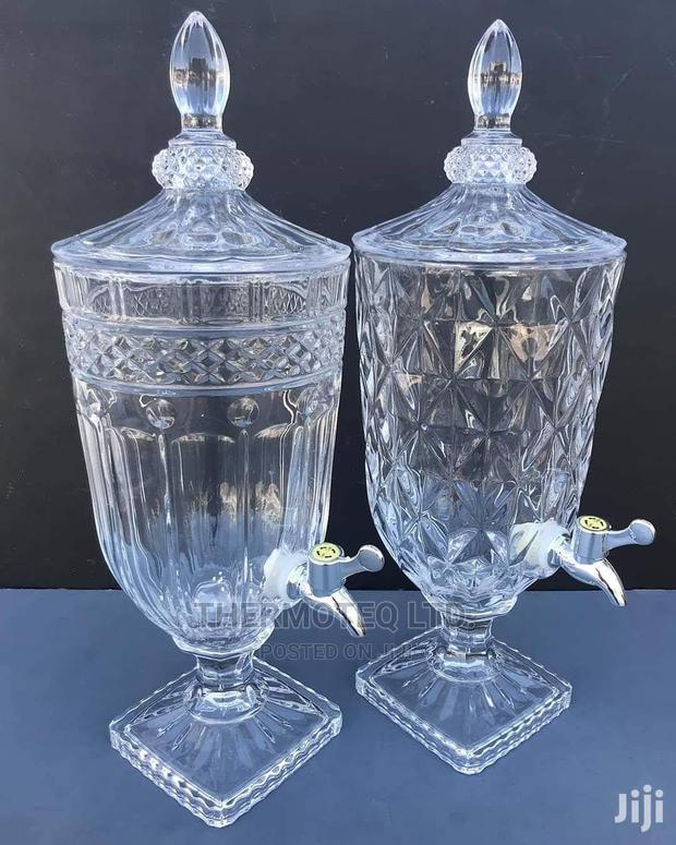 Glass Juice Dispenser