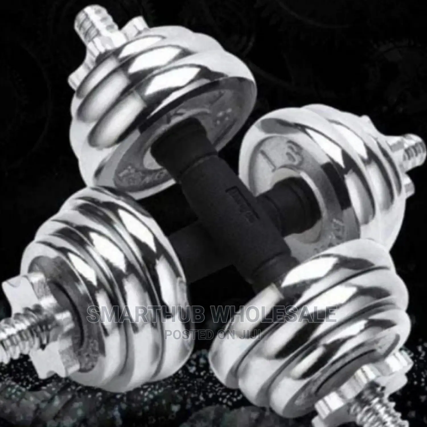 15kgs Chrome Dumbbells
