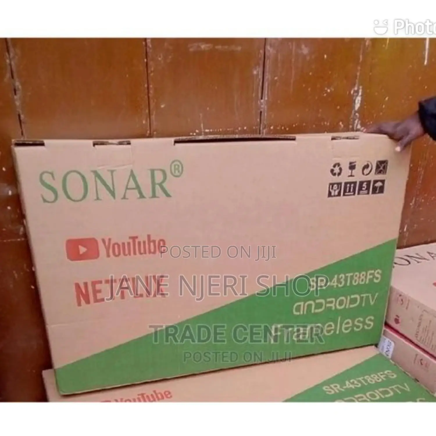 Sonar Flameless 43 Inches