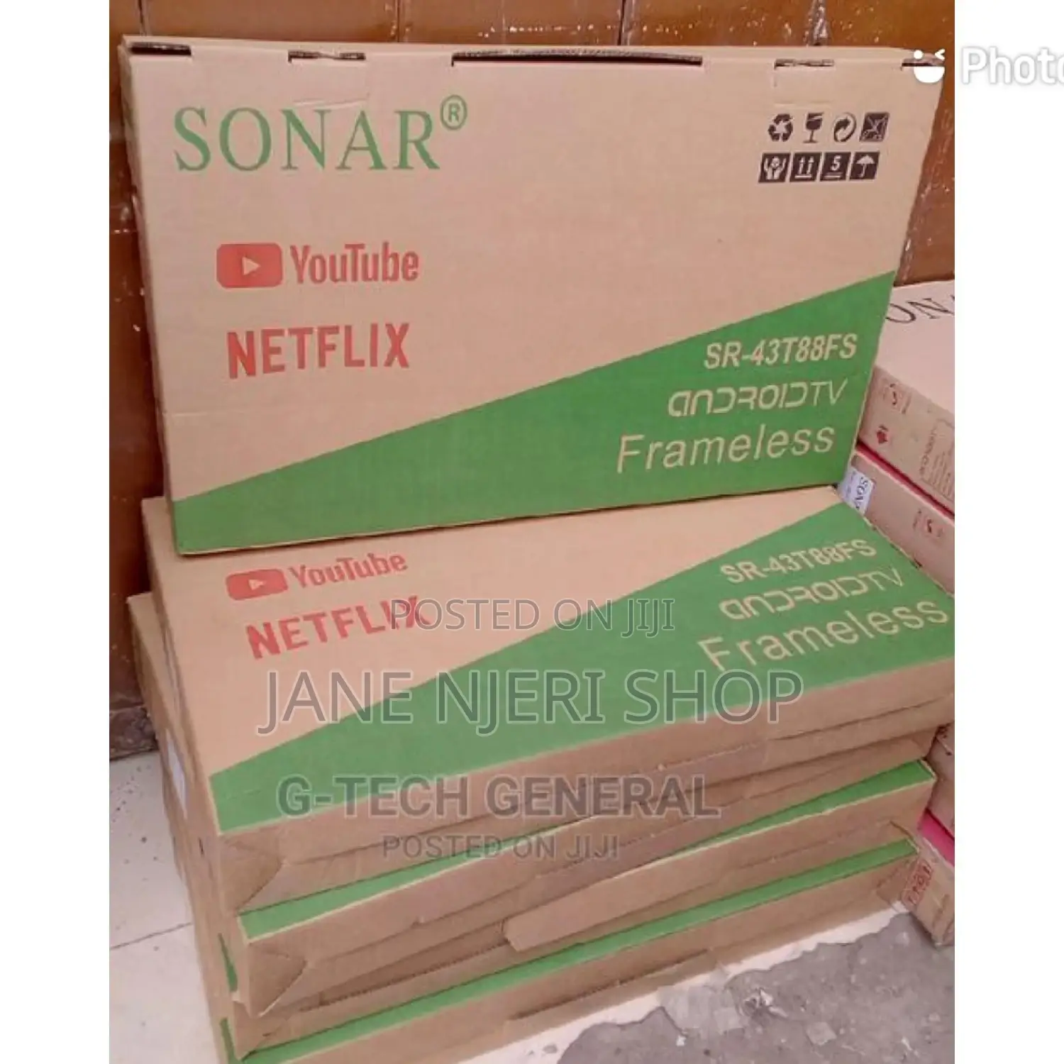 Sonar Flameless 43 Inches