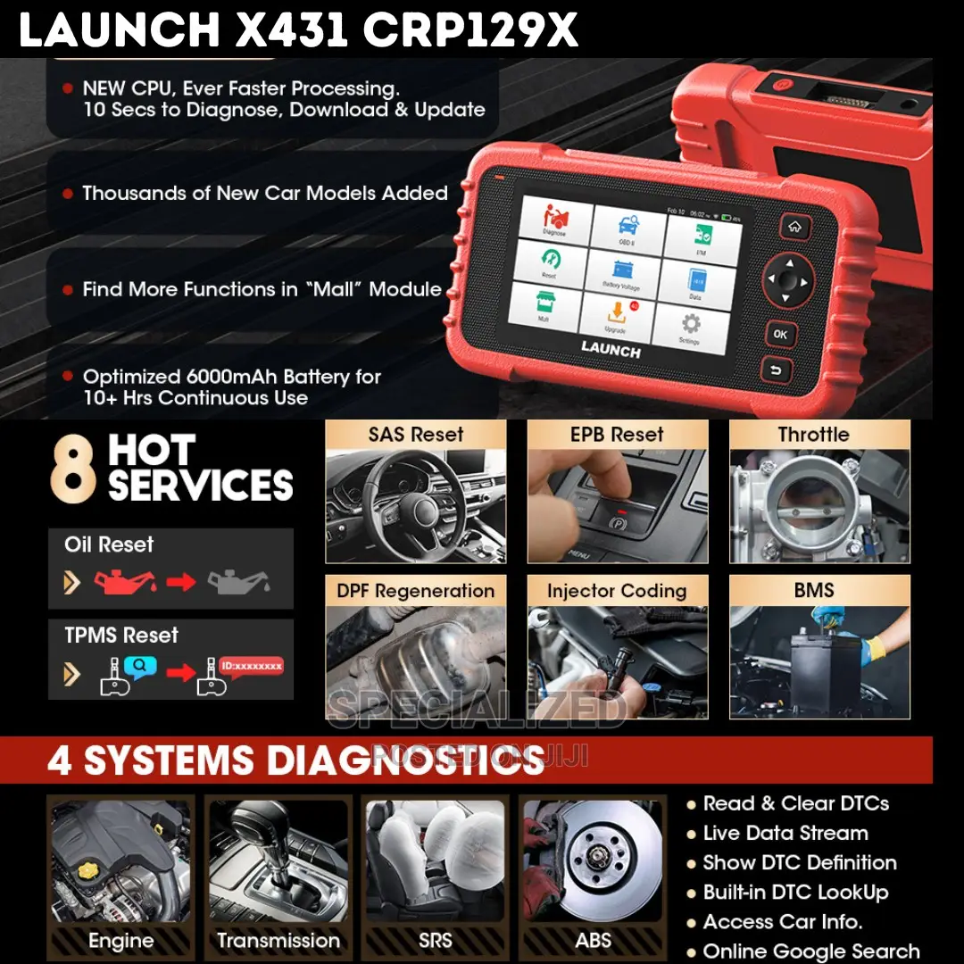 Launch CRP129X OBDII Car Diagnosis Machine Brand New in Nairobi