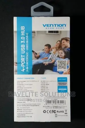 Vention 4 in 1, Type-C to HDMI/VGA/USB3.0/Pddocking Station