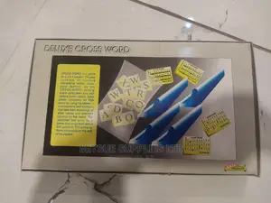 Deluxe Crossword Intelligence Game for All Ages