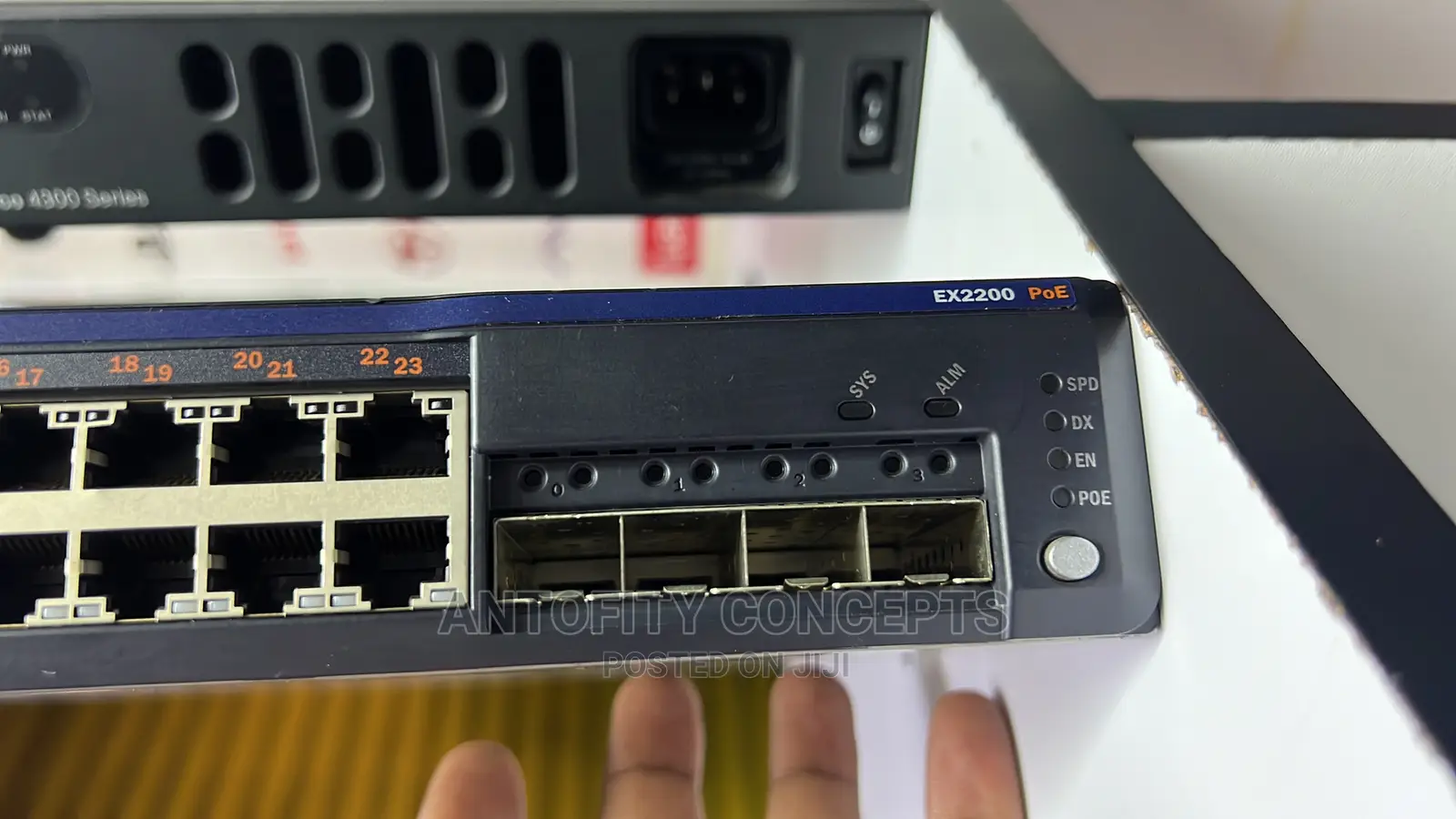 24port Poe Juniper EX2200-24P-4G Ethernet Switch