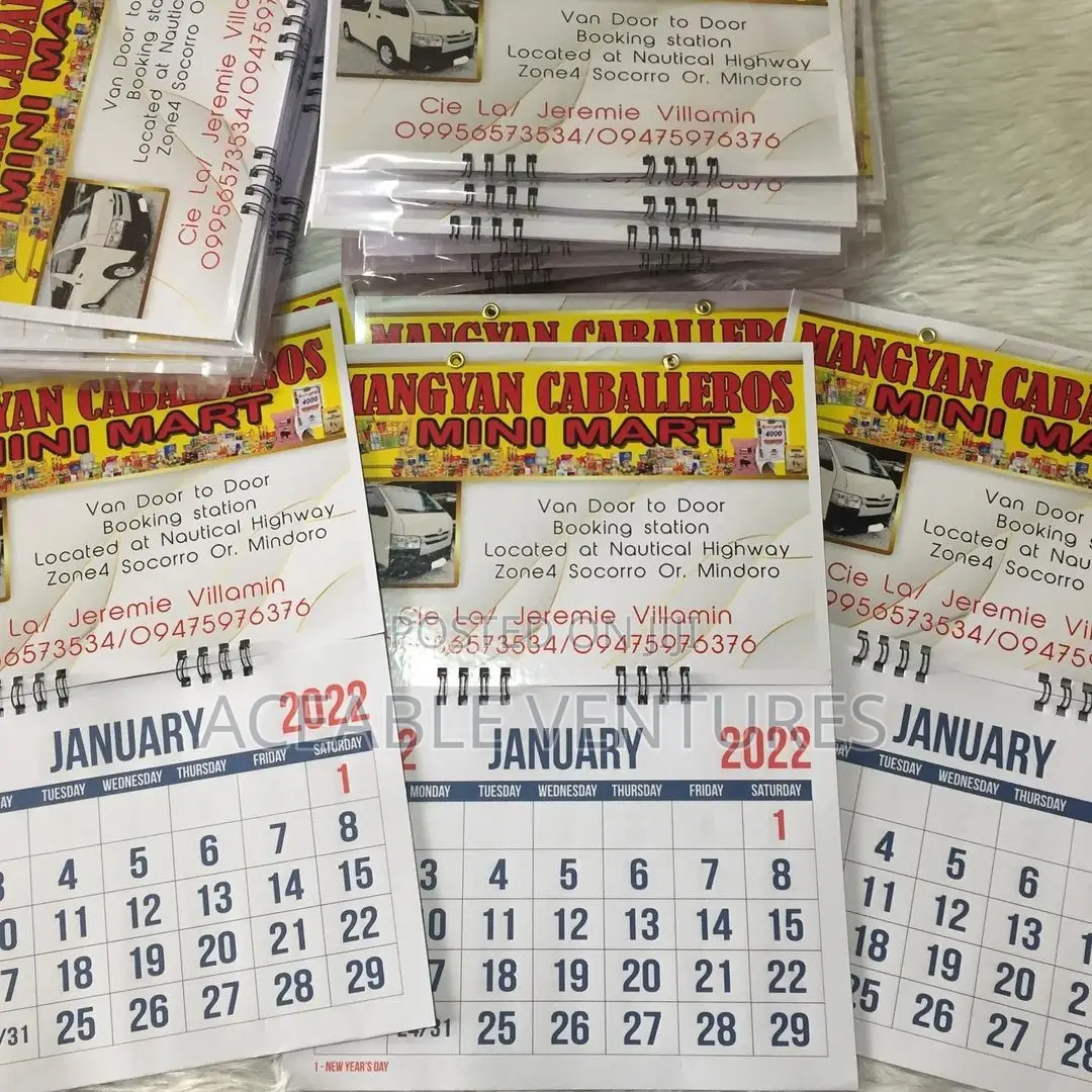 Calendar Printing Services