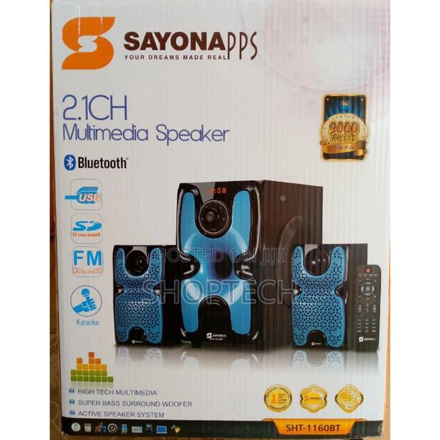 2.1ch Sayona Sht-1160bt Multimedia Speaker System. - main view