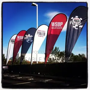 Teardrop Flag Printing