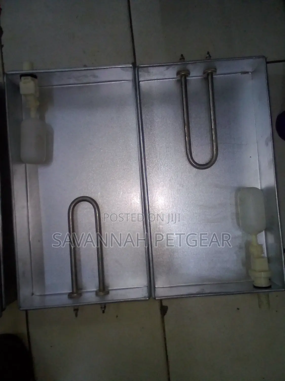 Incubator Humidity Tray Set (Heater and Floating Ball Valve)