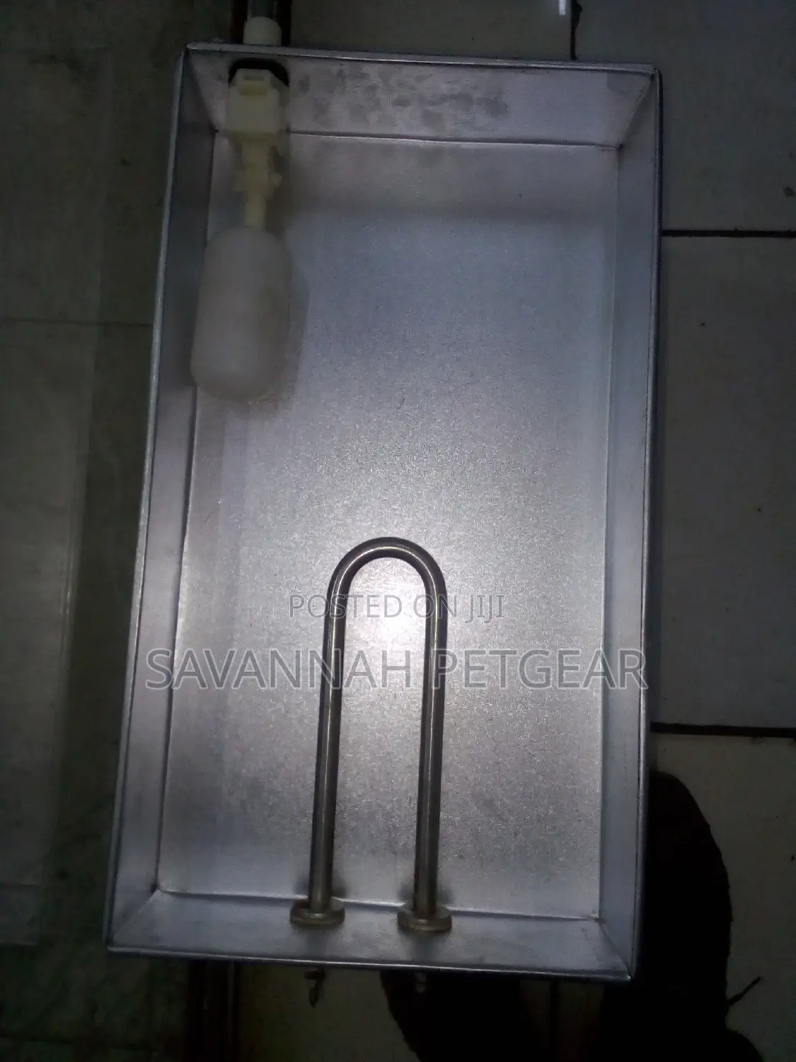 Incubator Humidity Tray Set (Heater and Floating Ball Valve)