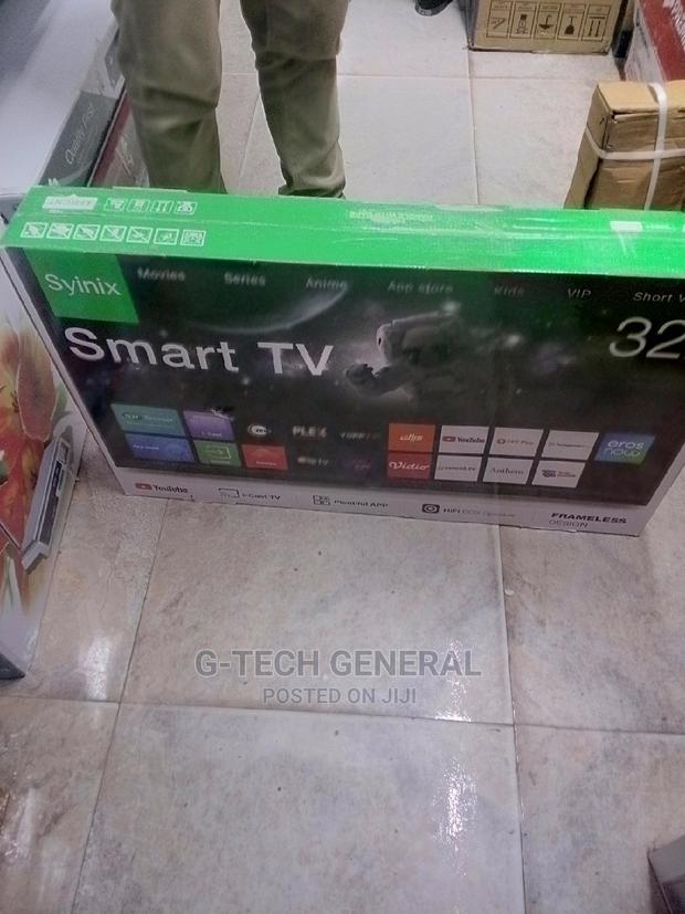 Synix ,32" Inch Frameless Smart Android Tv Netflix,Youtube - thumbnail 2