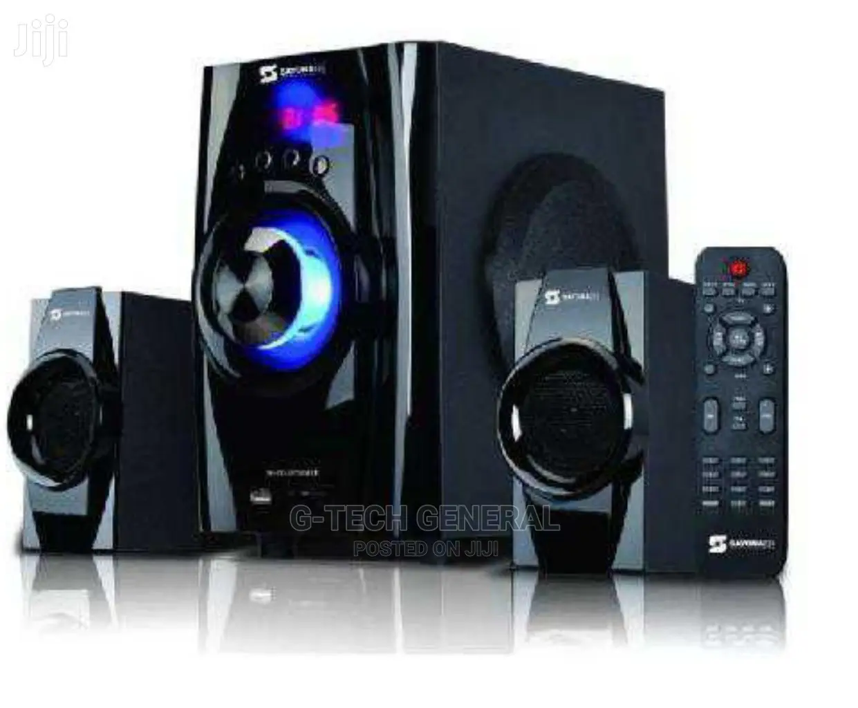 Sayona SHT-1157 BT--2.1 Sub Woofer System-Black