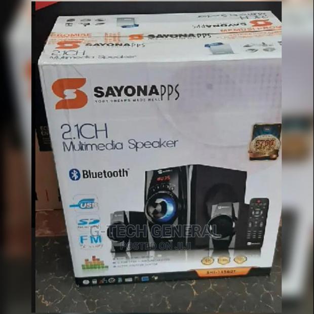 Brand New Sayona SHT-1156 BT--2.1 Sub Woofer System-Black
.