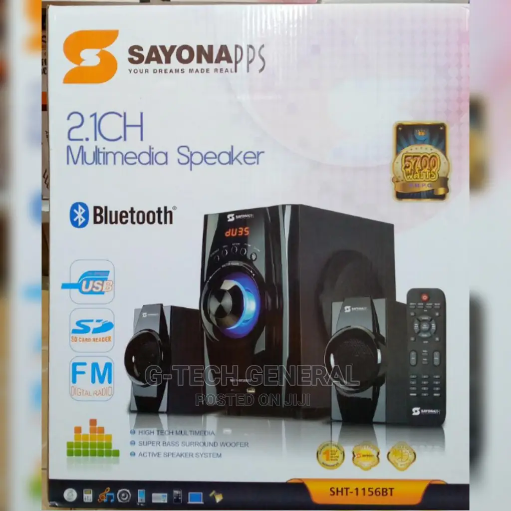 Sayona SHT-1156 BT--2.1 Channel