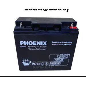 Solar Battery 18ah Phoenix Brand "