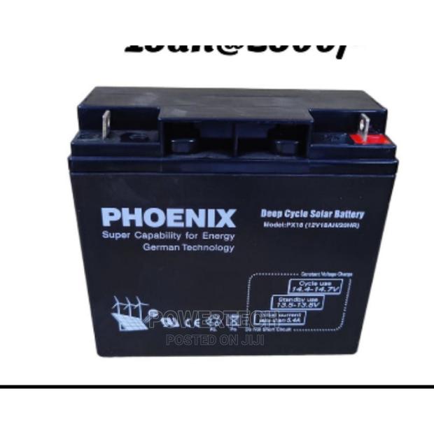 Solar Battery 18ah Phoenix Brand " - main view