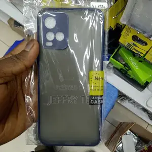 Back Cover for Vivo Y33s (PC Hard Back, Smoke Camera Protect
