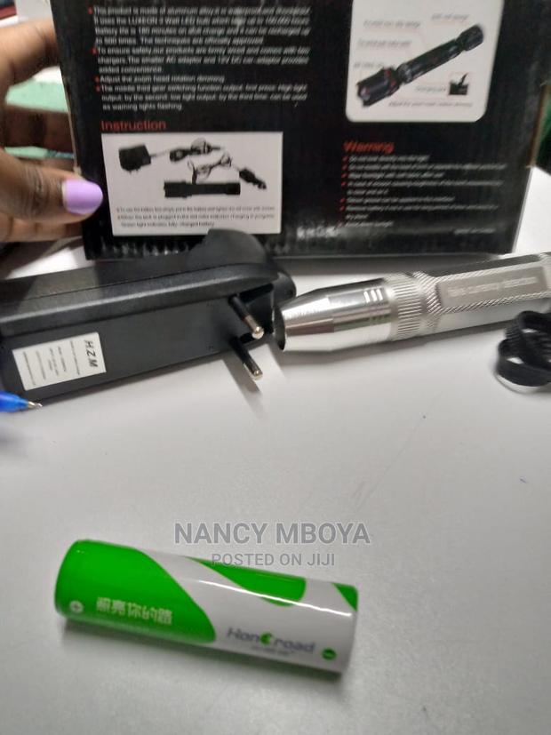 Rechargeable UV Flashlight Torch - main view
