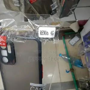 Smoke Style Back Cover for - Oppo Reno 6 Pro. 5G (Black, Fl